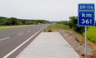 Governo Federal conclui mais um lote das obras de duplicação da BR-116/RS