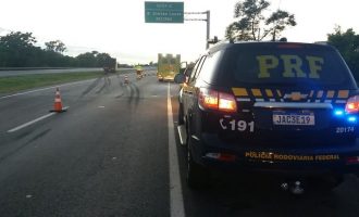 Motorista uruguaio morre na BR-392 em Pelotas