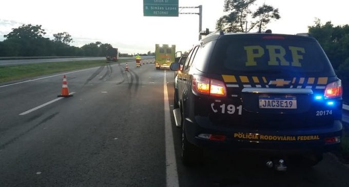 Motorista uruguaio morre na BR-392 em Pelotas