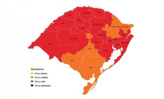 Depois de três semanas, Pelotas entra em bandeira laranja