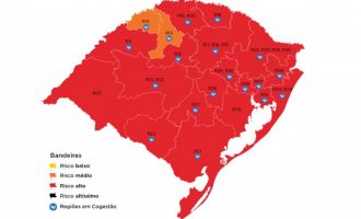 Pelotas permanece em bandeira vermelha