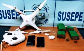 SISTEMA PRISIONAL : Polícia penal apreende drone