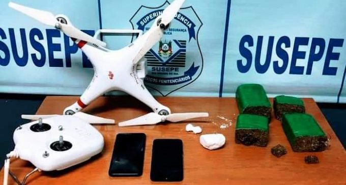 SISTEMA PRISIONAL : Polícia penal apreende drone