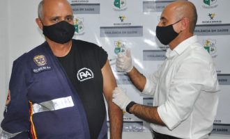 CAPÃO DO LEÃO : Motorista do SAMU é o primeiro a ser vacinado no município