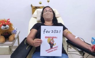 BRIGADA : Doação de sangue na gincana do PROERD