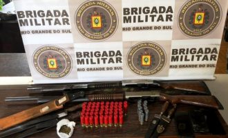 5º BPChq  : Posse irregular de armas de fogo