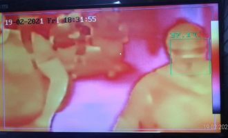 Hospital Escola instala câmera com medição de temperatura