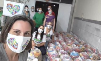 GARAGEM SOLIDÁRIA : Mais de cem lanches semanais  às crianças do Pântano e Mauá