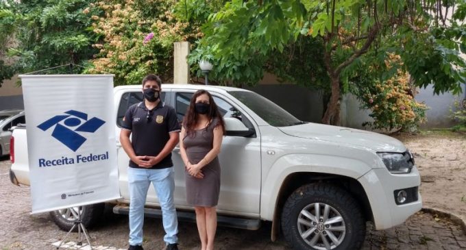 Receita Federal faz doação de veículo para a Polícia Civil de Pinheiro Machado