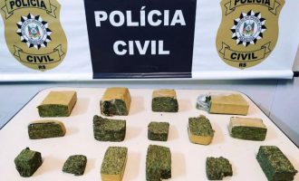 POLÍCIA CIVIL : Draco apreende 2kg de maconha