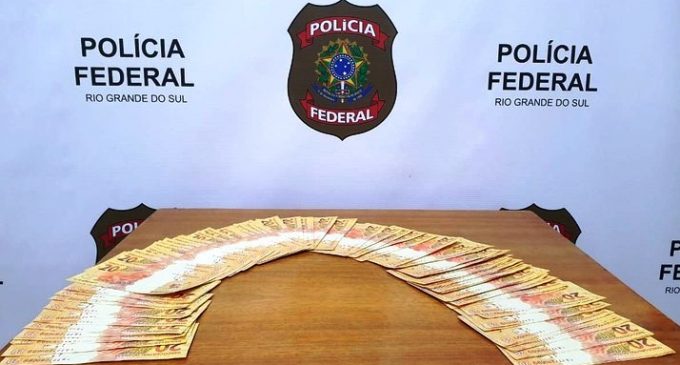 Polícia Federal intercepta cédulas falsas