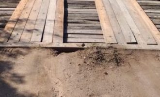 Prefeitura requalifica mais de 30 pontes de madeira