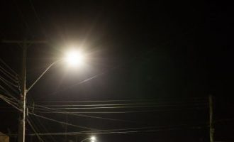 Ruas da Guabiroba recebem iluminação LED
