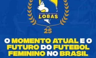 Pelotas / Lobas organiza debate sobre futebol feminino