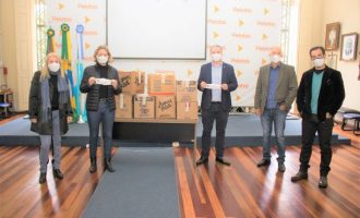 IFSul realiza doação de 5 mil máscaras