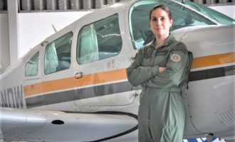 Brigada Militar forma primeira mulher no curso de piloto aeropolicial