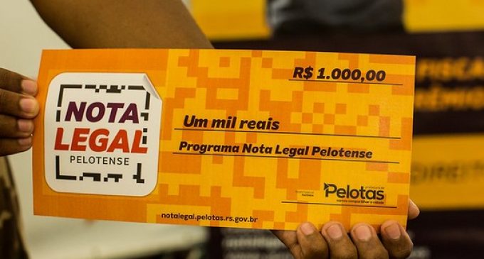 Prefeitura divulga vencedores da 7ª edição do Nota Legal Pelotense