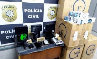 POLÍCIA CIVIL  : Trio é preso em flagrante