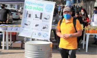 Higienizador Eco-Mãos da UFPel auxilia nos cuidados contra a Covid-19