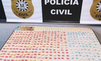 POLICIA CIVIL  : Prisões de traficantes em  Pelotas e Santa Catarina