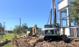 Iniciada construção do novo reservatório no Balneário dos Prazeres