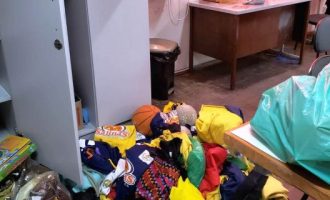 Ladrões invadem escola  e furtam equipamentos