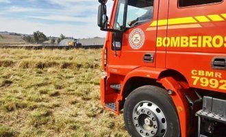 Bombeiros encontram corpo em RG