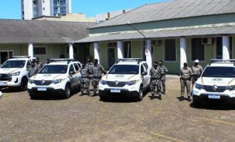 BRIGADA : Novas viaturas chegam em Pelotas para reforçar policiamento