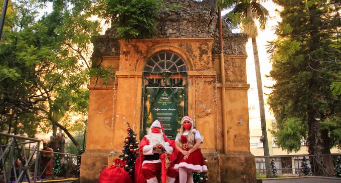 COMEÇA O PELOTAS DOCE NATAL : Decoração permanecerá até o dia 2 de janeiro