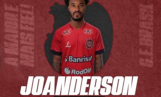 Brasil oficializa chegada do atacante Joanderson