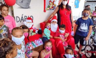 NATAL NO BGV  : ONG “Faça uma Criança Sorrir”  distribui doces e 345 brinquedos