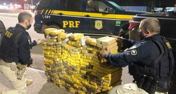 POLÍCIA RODOVIÁRIA :  Recorde na apreensão de drogas no ano