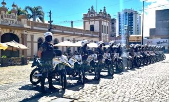 BRIGADA  : Rondas ostensivas com motos  Realizam 465 abordagens