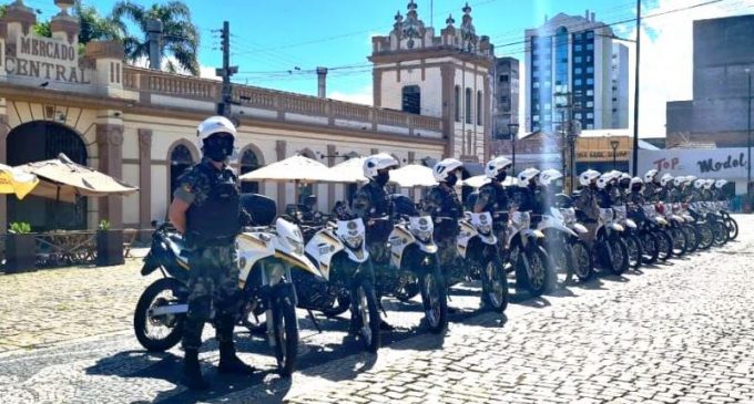 BRIGADA  : Rondas ostensivas com motos  Realizam 465 abordagens