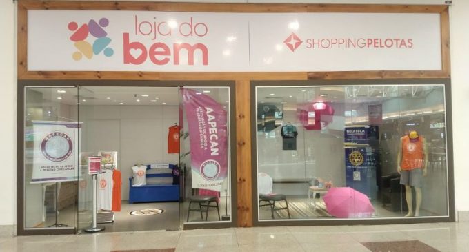 Aapecan promove doação de lenços na Loja do Bem no Shopping Pelotas