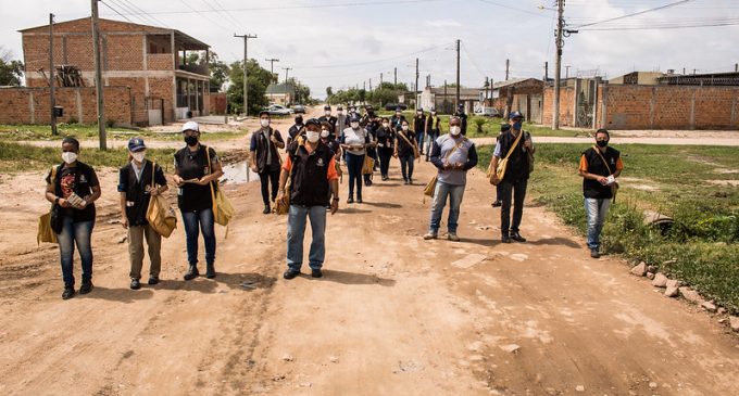 Combate ao Aedes no Simões Lopes