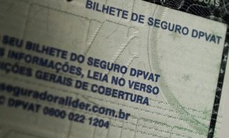 Motoristas não pagarão DPVAT pelo segundo ano seguido