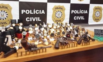 Polícia Civil prende quadrilha que roubou joalheria