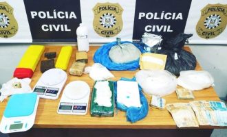 POLÍCIA CIVIL  : Operação Sinaloa apreende  maconha, crack e cocaína