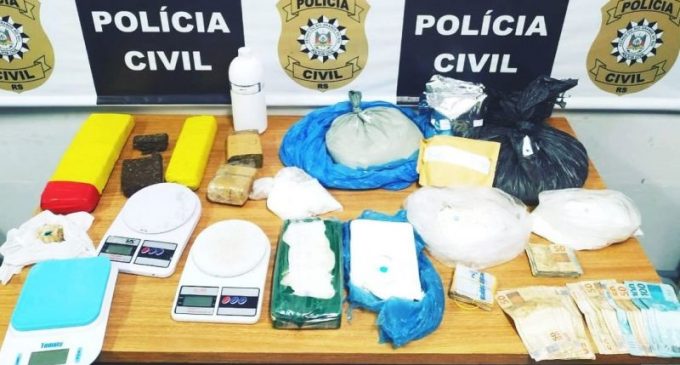 POLÍCIA CIVIL  : Operação Sinaloa apreende  maconha, crack e cocaína