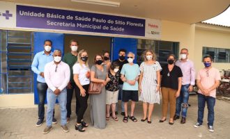 UBS recebe nome de vereador Paulo do Sítio