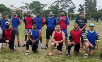 Pelotenses recrutam jogadores para disputar Futebol Americano