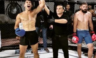 Pelotense Douglas Menna vence luta no NFC de Natal