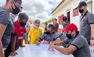 SONHO NO FUTEBOL :  Peneirão do Progresso reúne mais de 1200 jovens