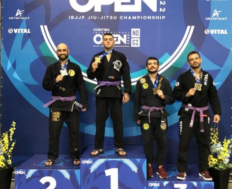 Instrutor da GMBH conquista 5º lugar em campeonato mundial de Jiu-jitsu