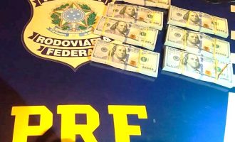 POLÍCIA RODOVIÁRIA : Apreensão de US$70 mil