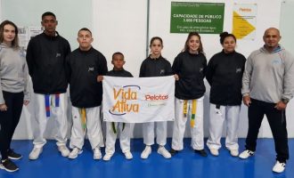 Pelotenses na Bahia em disputa do Brasileiro de Taekwondo