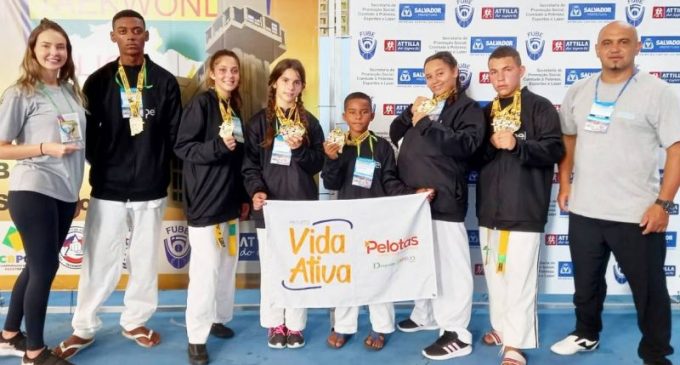 Atletas de Pelotas conquistam ouro no Brasileiro de Taekwondo