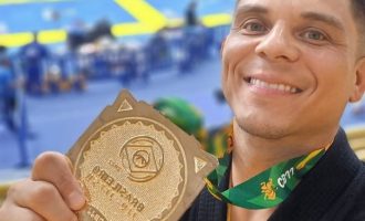 Leandro Ribas fatura bicampeonato nacional de Jiu-Jitsu