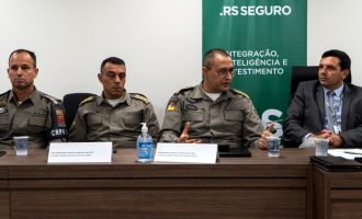 Reunião da cúpula da segurança  para o combate à criminalidade